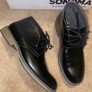 Sonoma Men's Black Bayport Boots/Shoes vitalize by ortholite